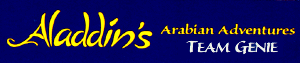 Disneys Aladdin's Arabian Adventures - Team Genie