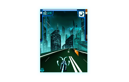 Mobile 3D Light Cycle Game