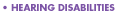 Hearing Disabilities